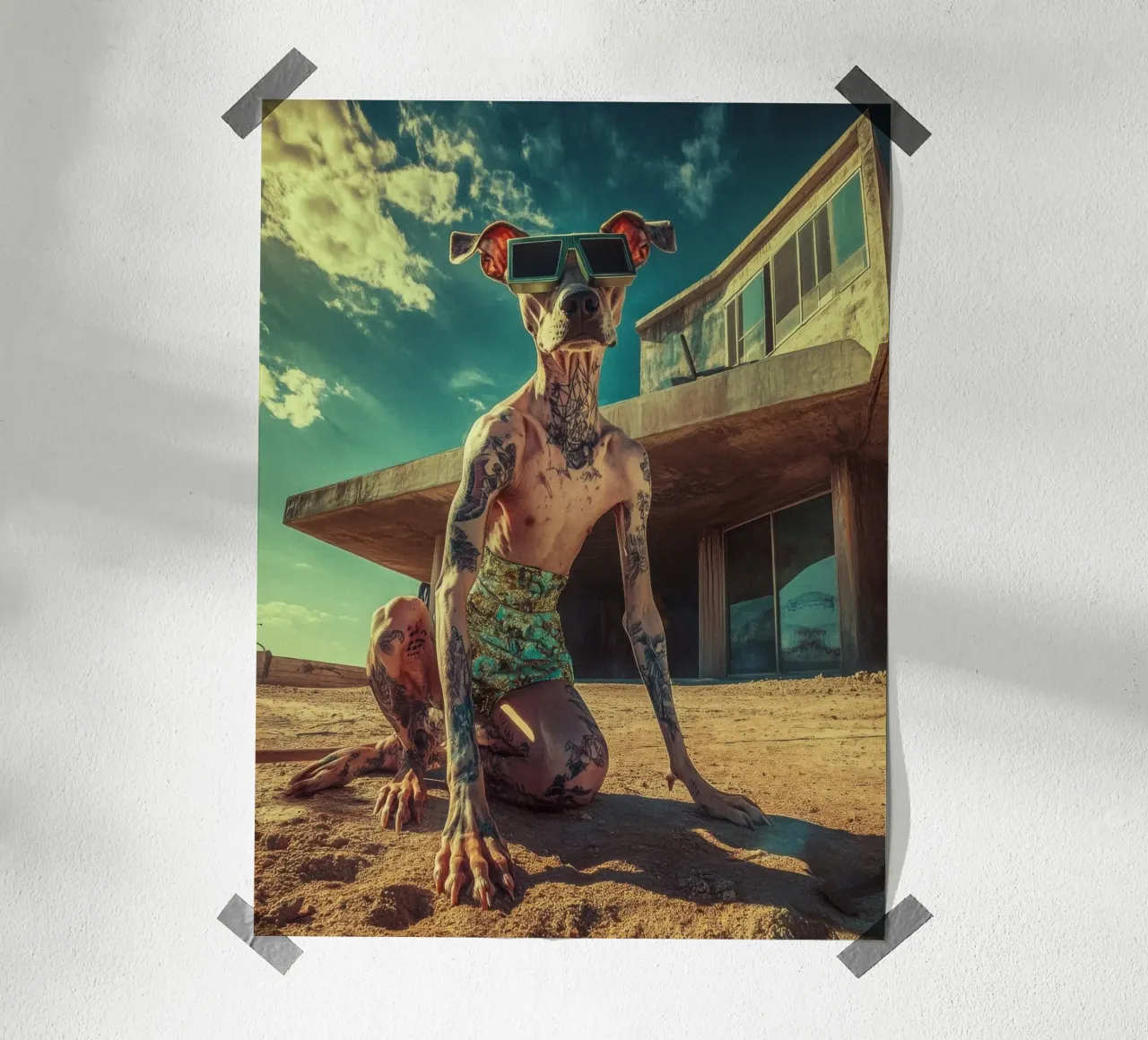 Dax poster da Affiches Chien Originales – Dogland