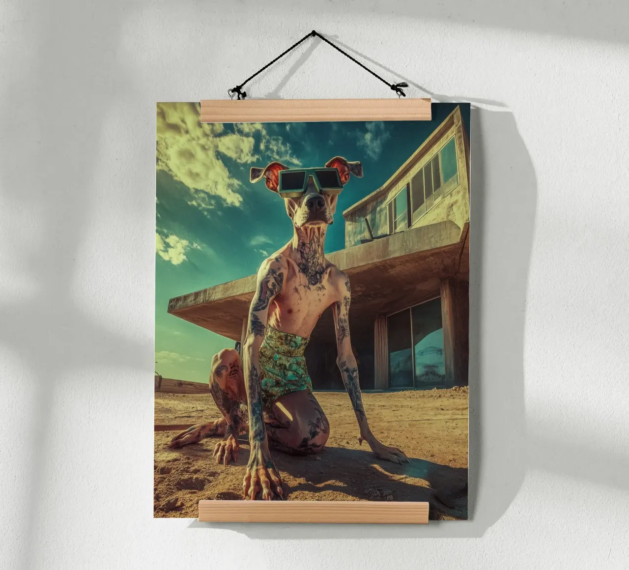 Dax poster da Affiches Chien Originales – Dogland