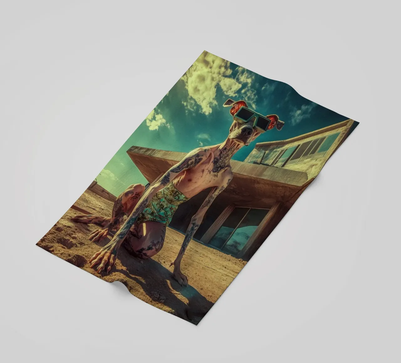 Dax telo mare da Affiches Chien Originales – Dogland