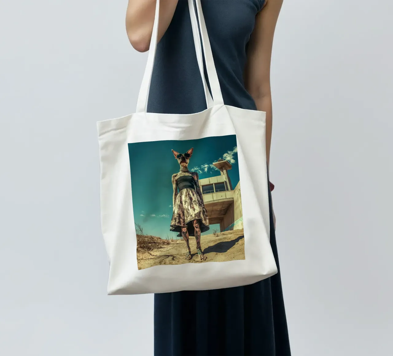 Louka tote bag by Affiches Chien Originales – Dogland