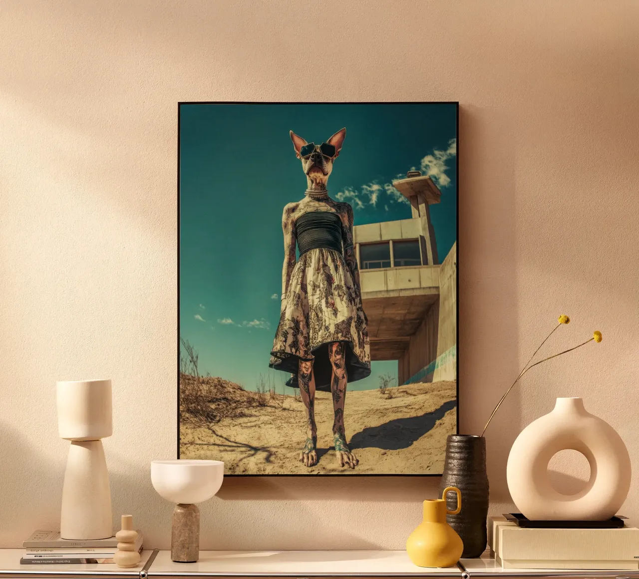 Louka plexiglass da Affiches Chien Originales – Dogland