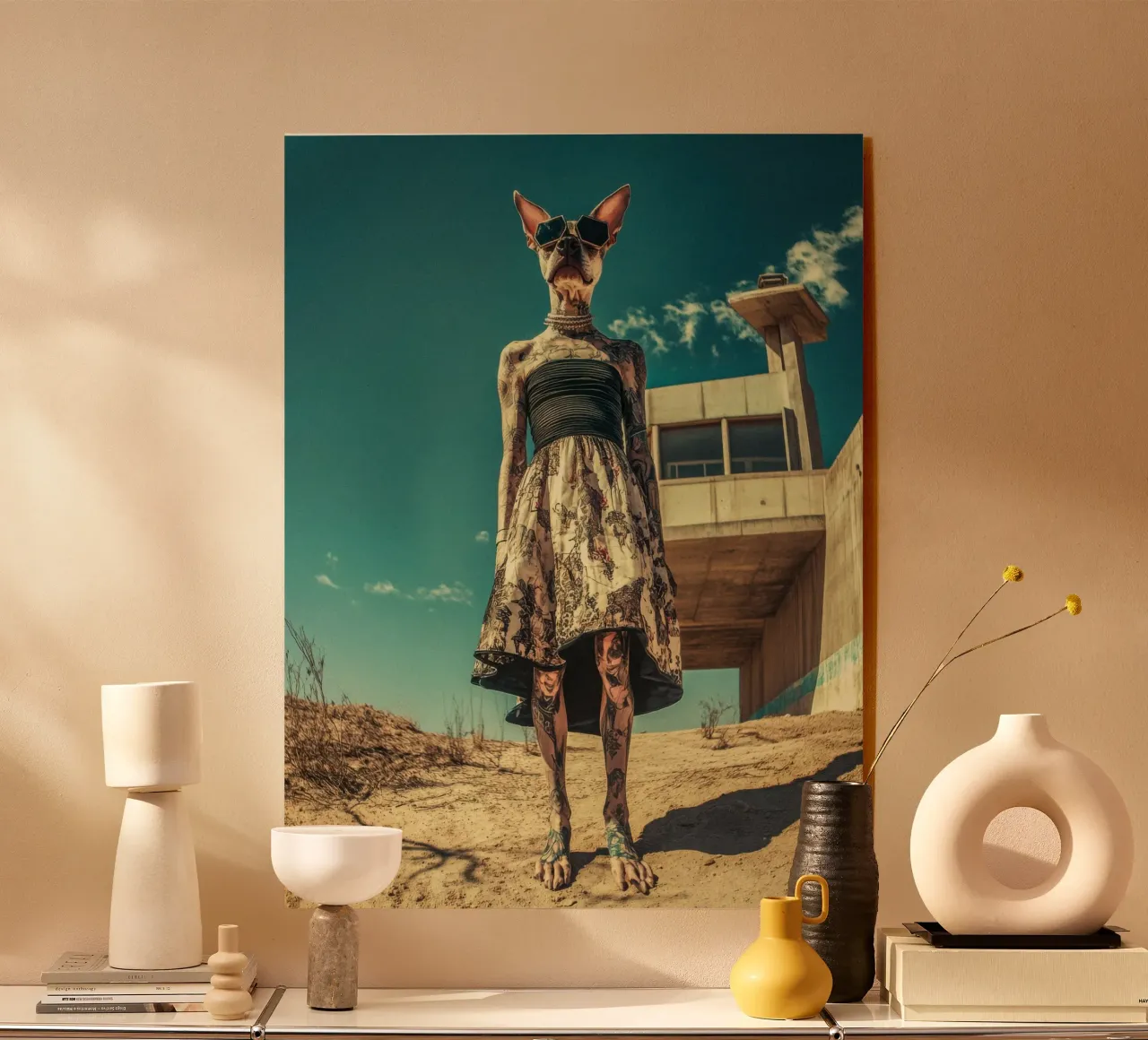 Louka plexiglass da Affiches Chien Originales – Dogland