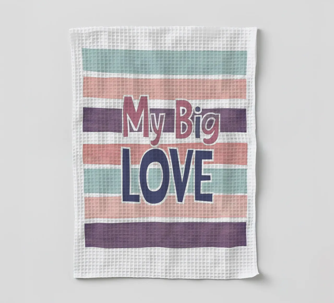 My big Love, Douce déclaration d'amour torchon de Carinaprint