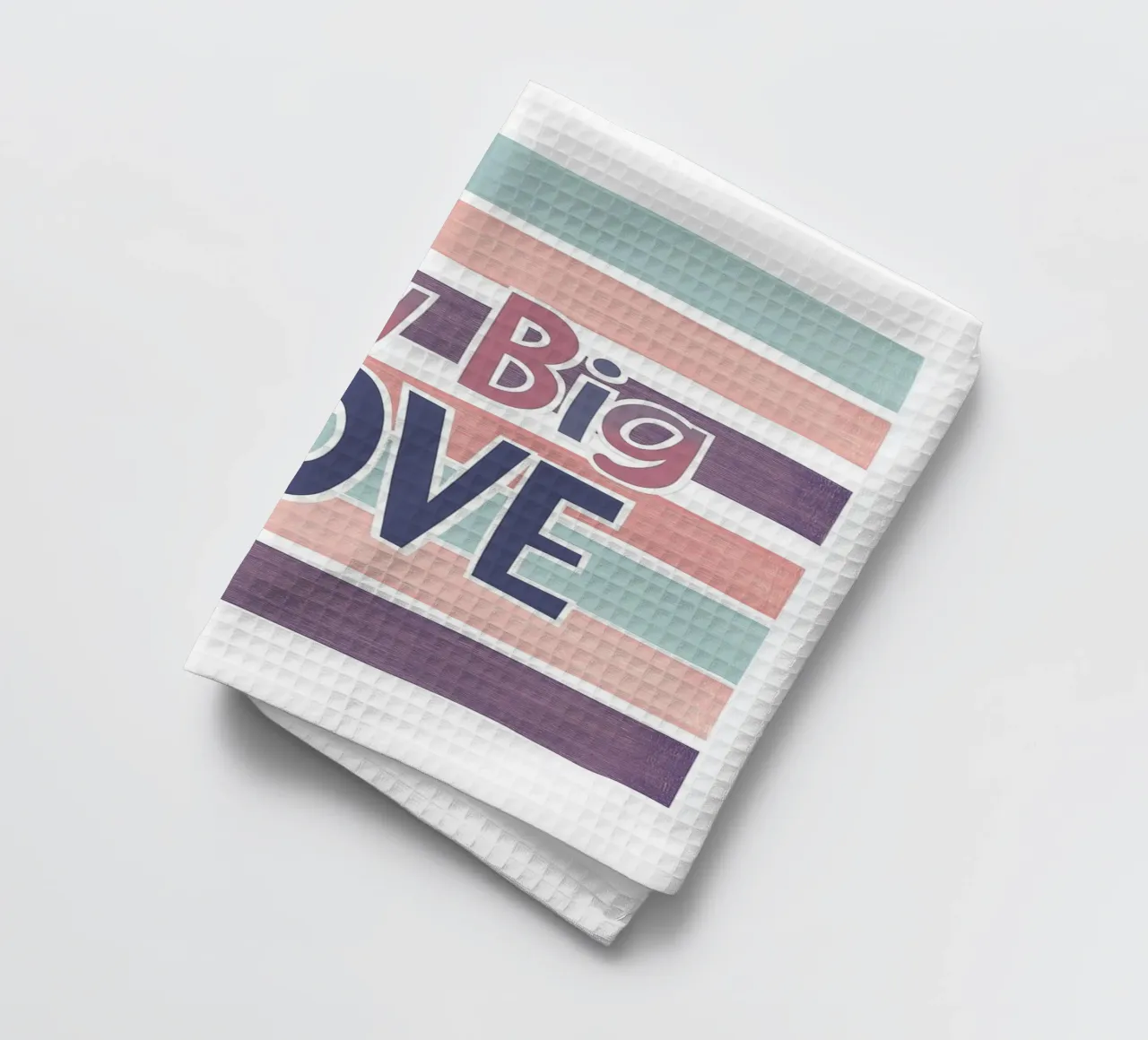My big Love, Douce déclaration d'amour torchon de Carinaprint