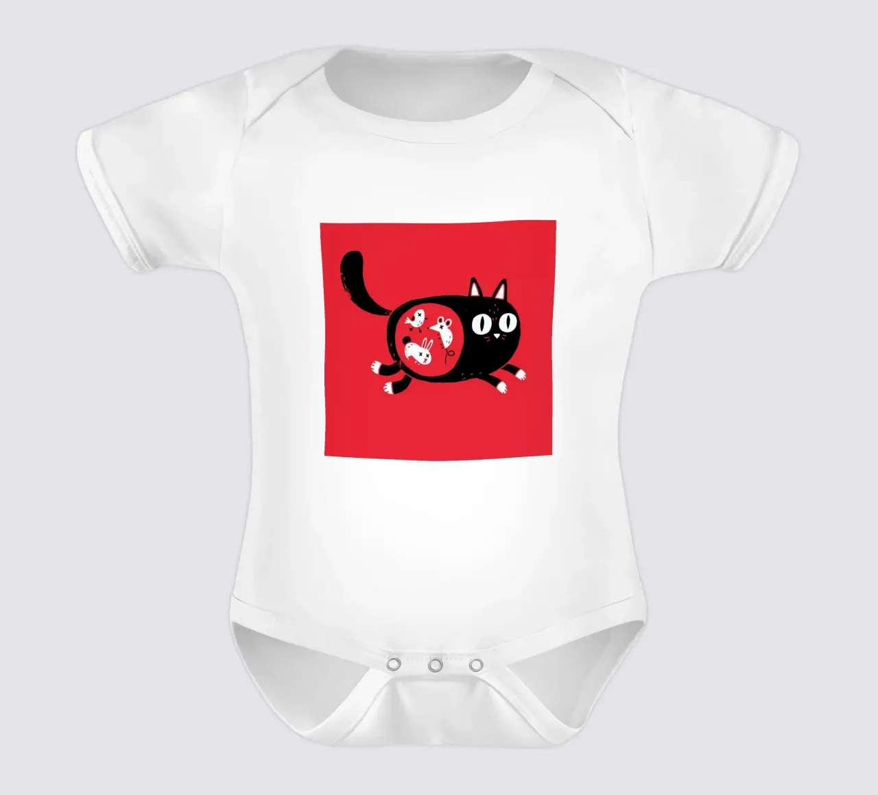 It's What's Inside That Counts body neonato maniche corte da DinoMike