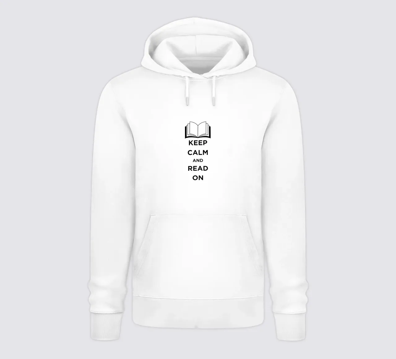 KEEP CALM AND READ ON Hoodie von FABOArt