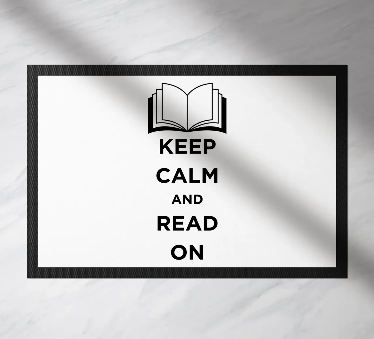 KEEP CALM AND READ ON zerbino da FABOArt