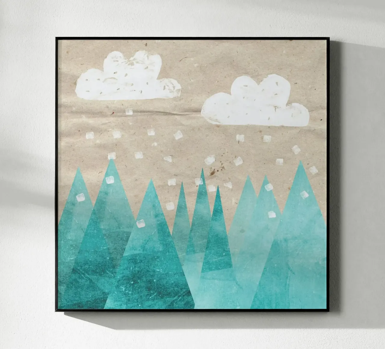 Türkise Berge plexiglass da Mia Nissen