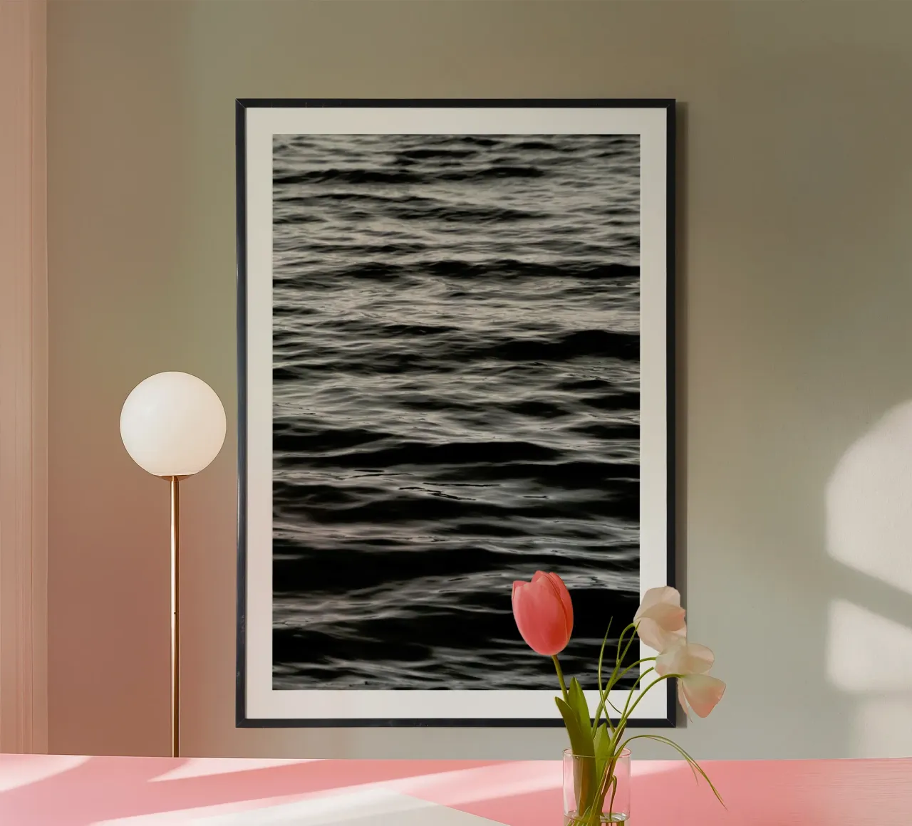 Black Ocean poster by Studio Nahili