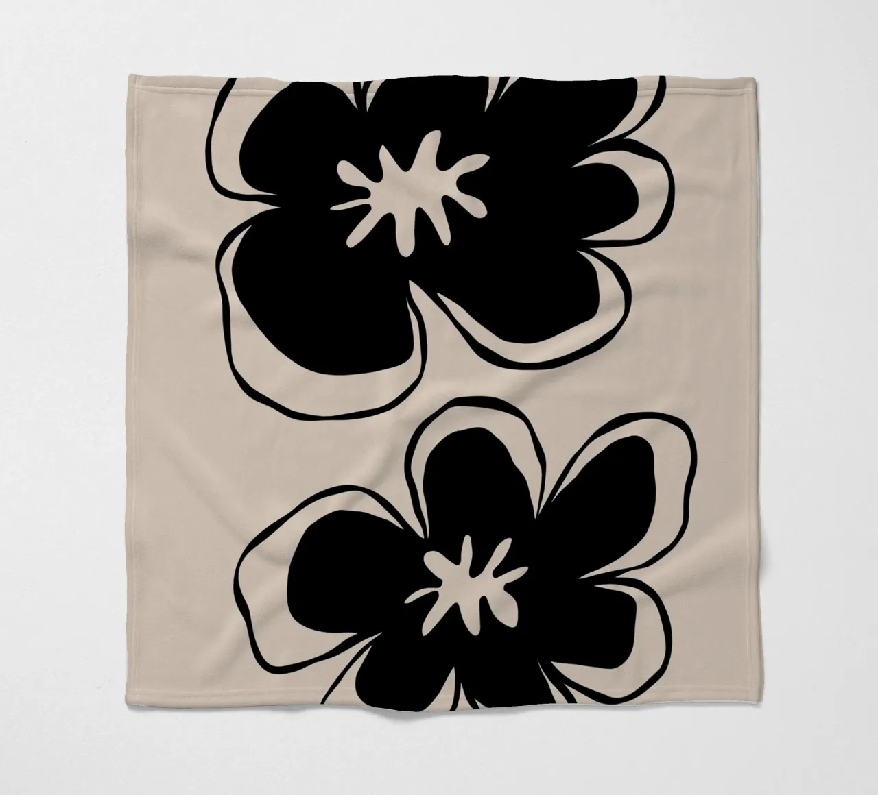 Delicate Line No 29 coperta in pile da treechild