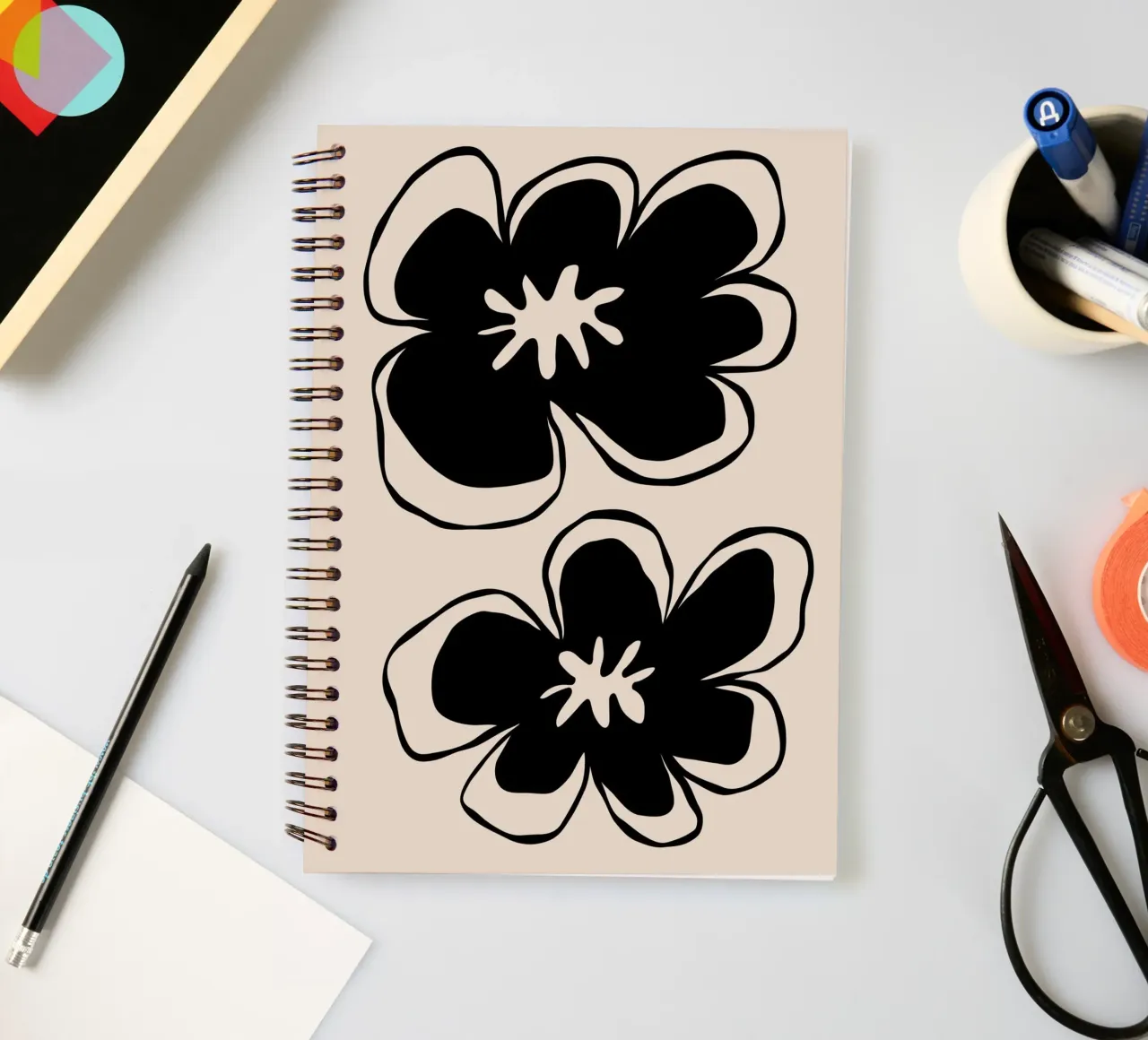 Delicate Line No 29 cuaderno de espiral de treechild