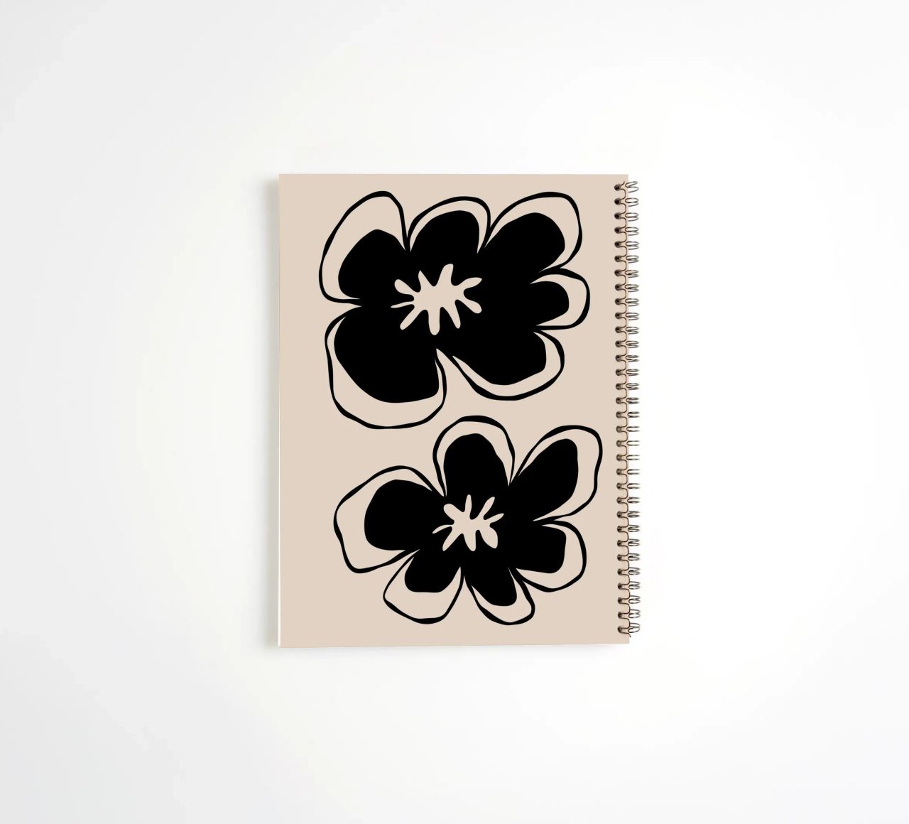 Delicate Line No 29 spiral notebook by treechild