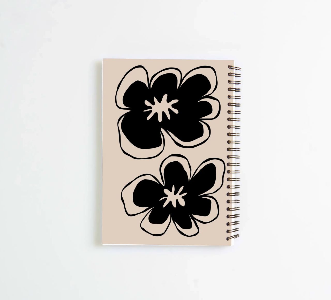 Delicate Line No 29 spiral notebook by treechild