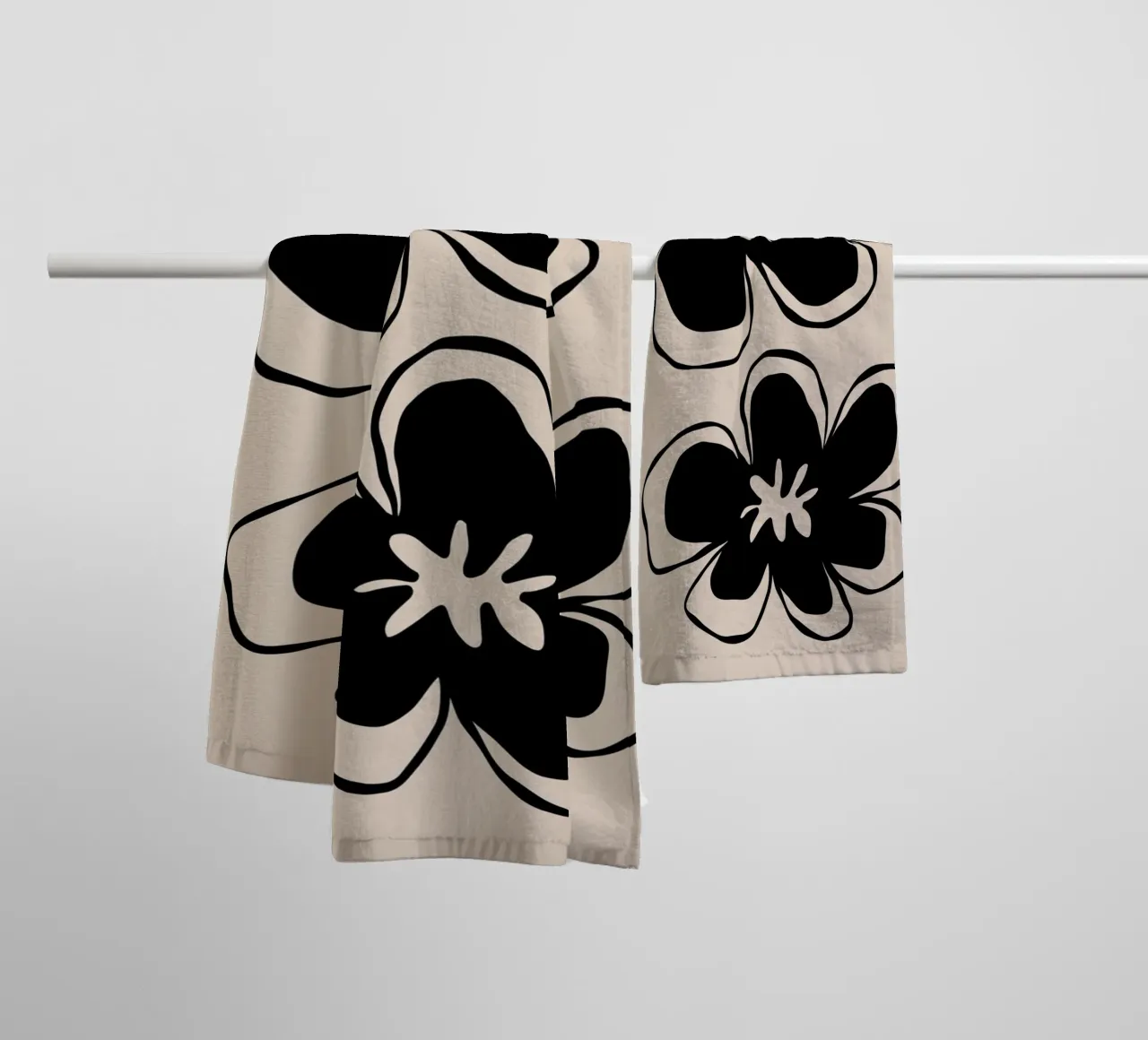 Delicate Line No 29 Handtuch von treechild