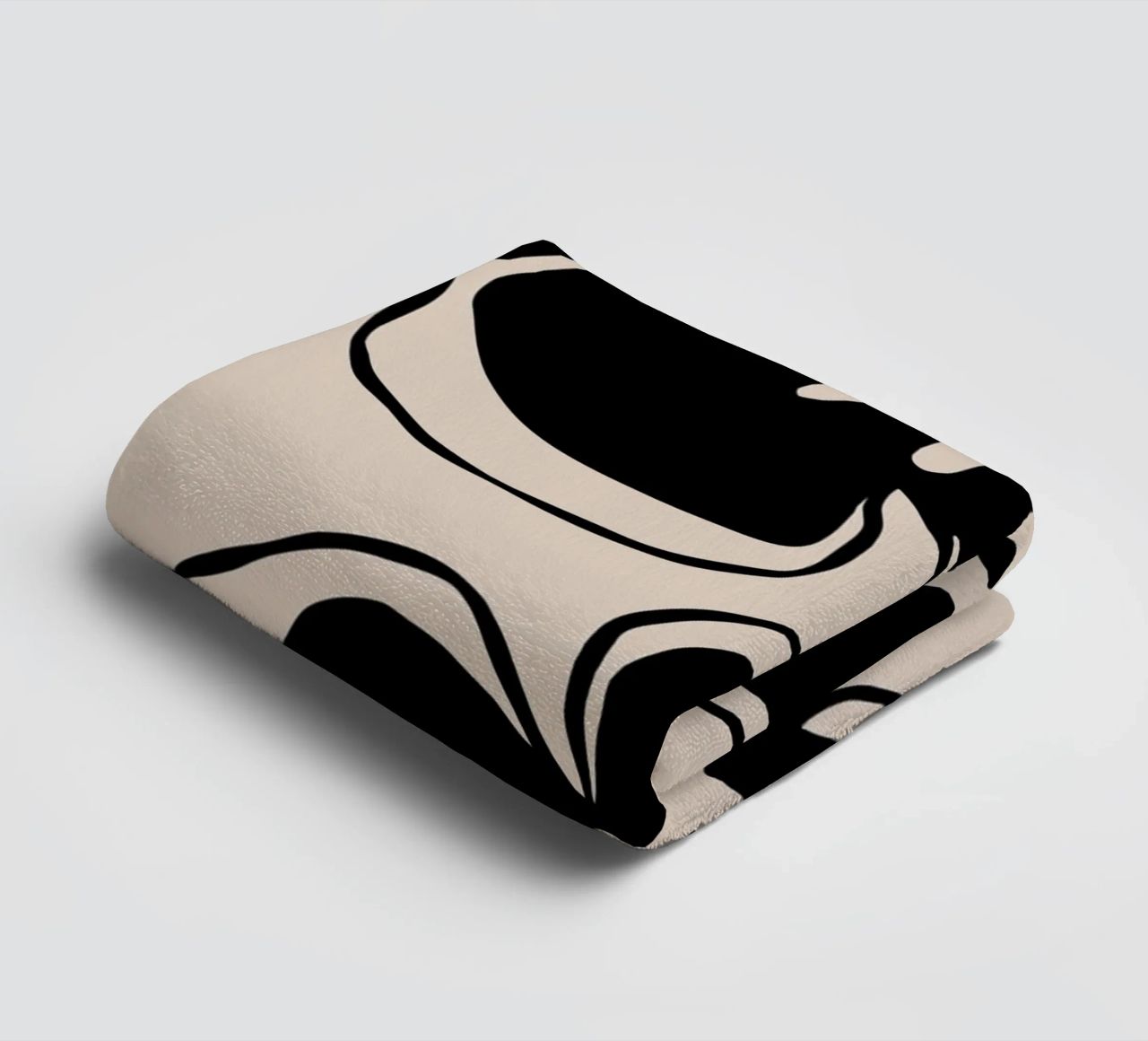 Delicate Line No 29 towel by treechild