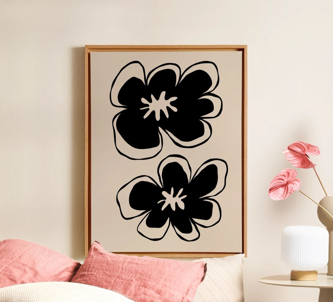 Delicate Line No 29 canvas by treechild