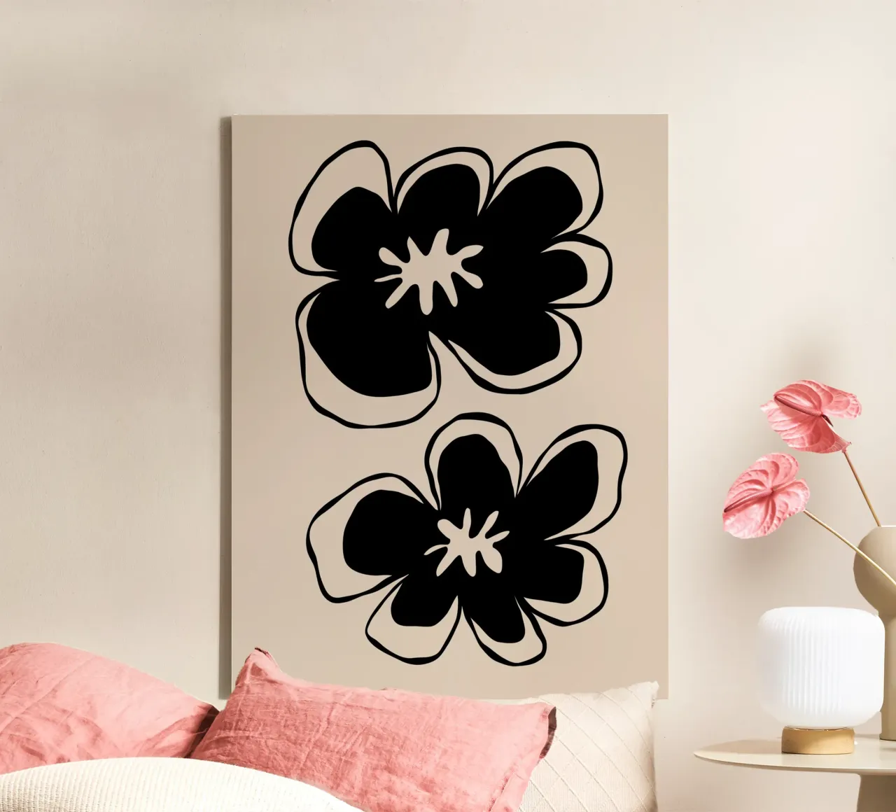 Delicate Line No 29 canvas by treechild