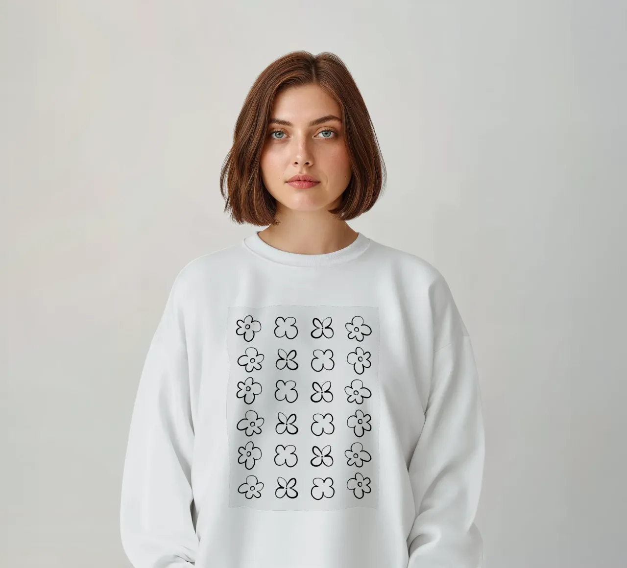 Delicate Line No 32 felpa da treechild