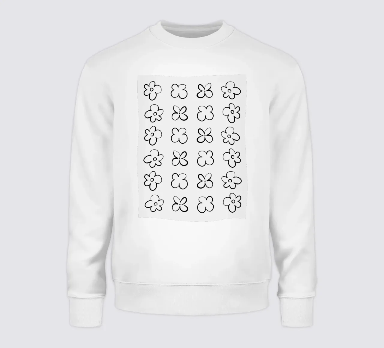 Delicate Line No 32 felpa da treechild