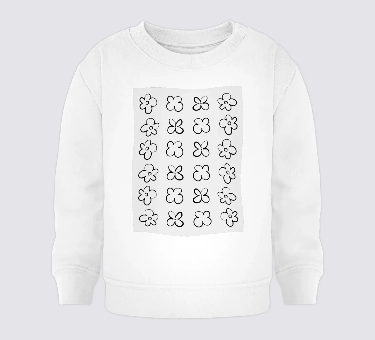 Delicate Line No 32 Baby Sweatshirt von treechild