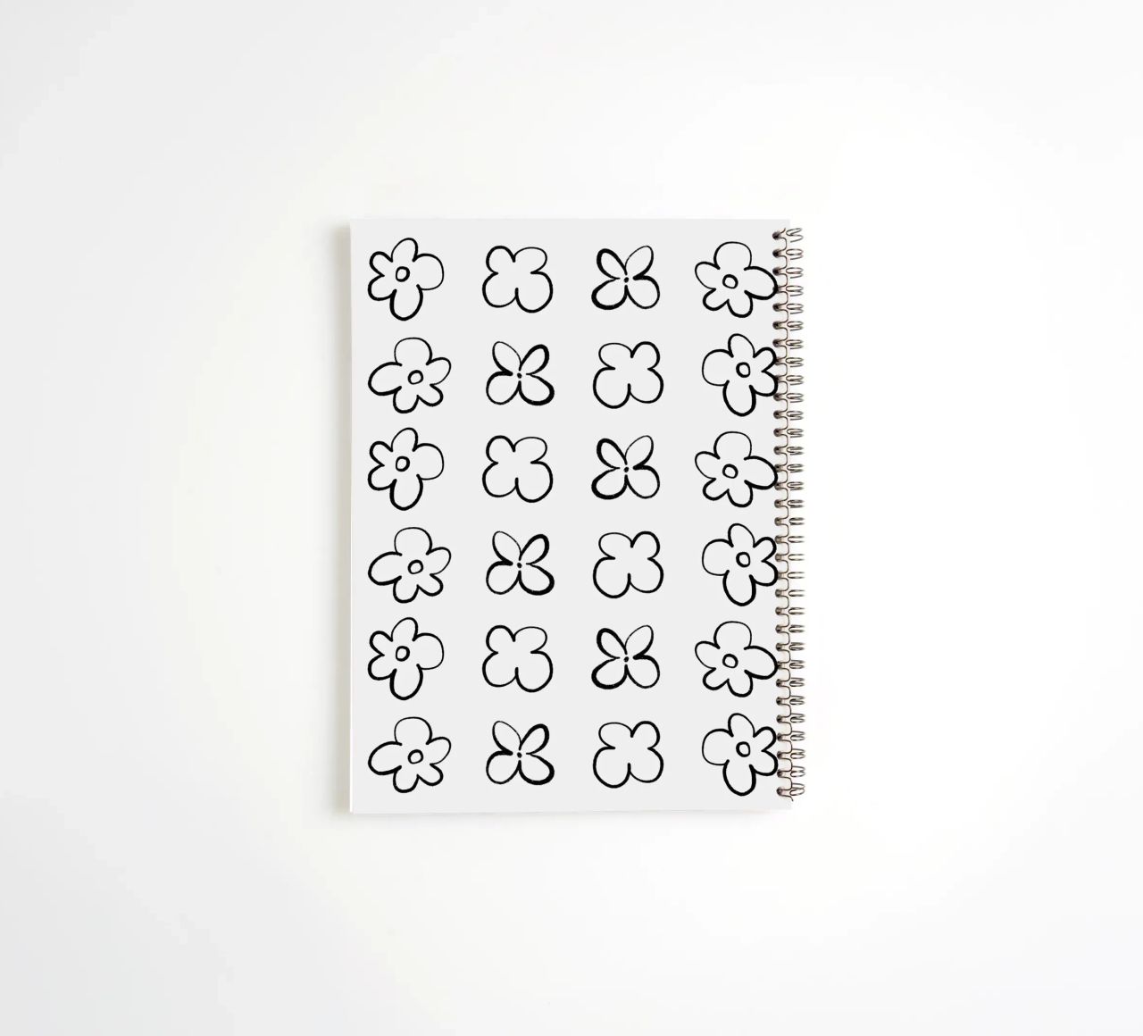 Delicate Line No 32 spiral notebook by treechild