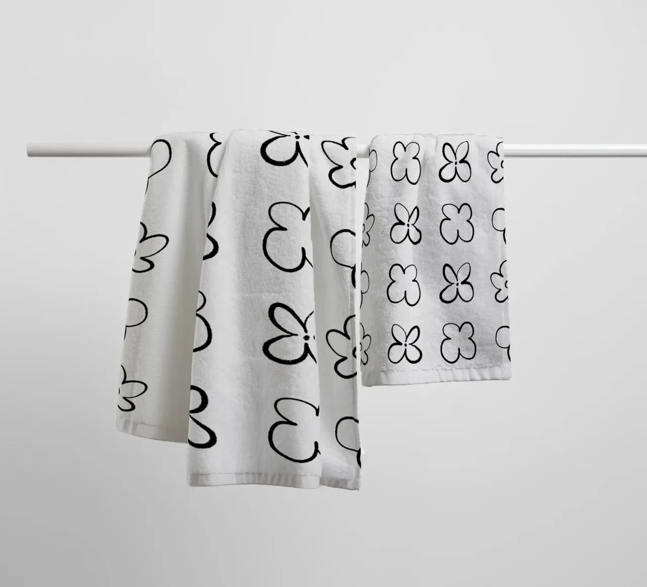 Delicate Line No 32 asciugamano da bagno da treechild