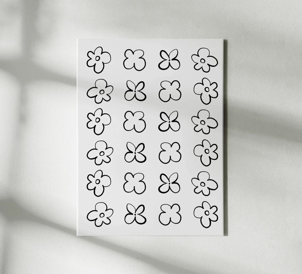 Delicate Line No 32 canvas by treechild