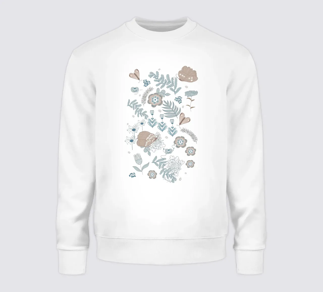 Busy life in the fields sudadera de Mandalla Pattern