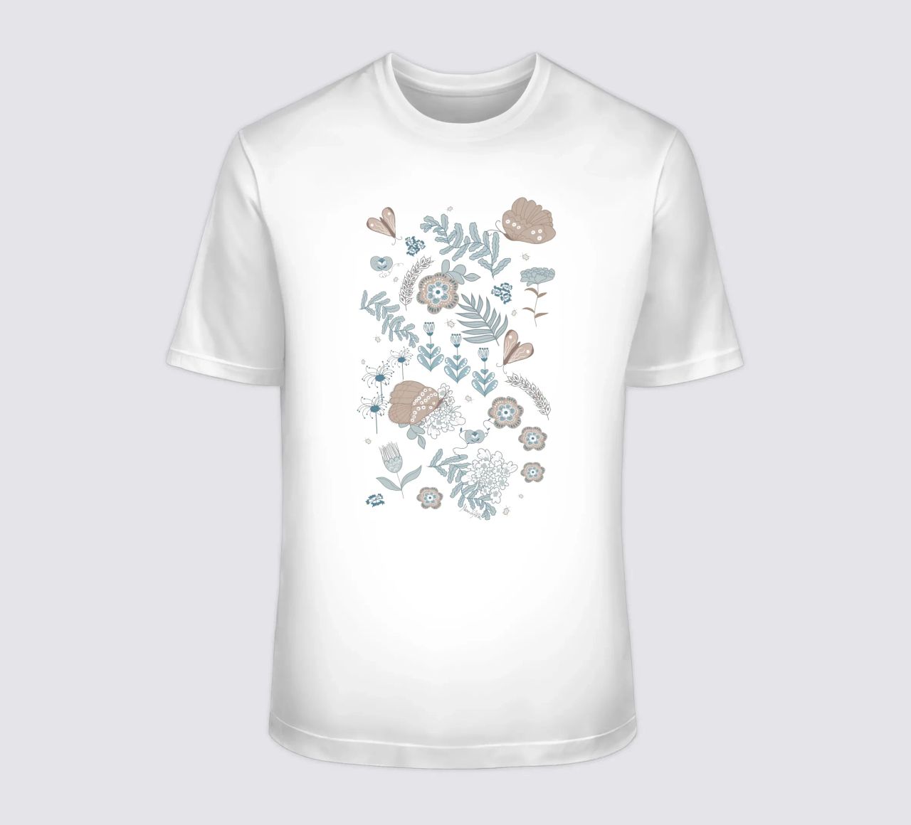 Busy life in the fields t-shirt da Mandalla Pattern