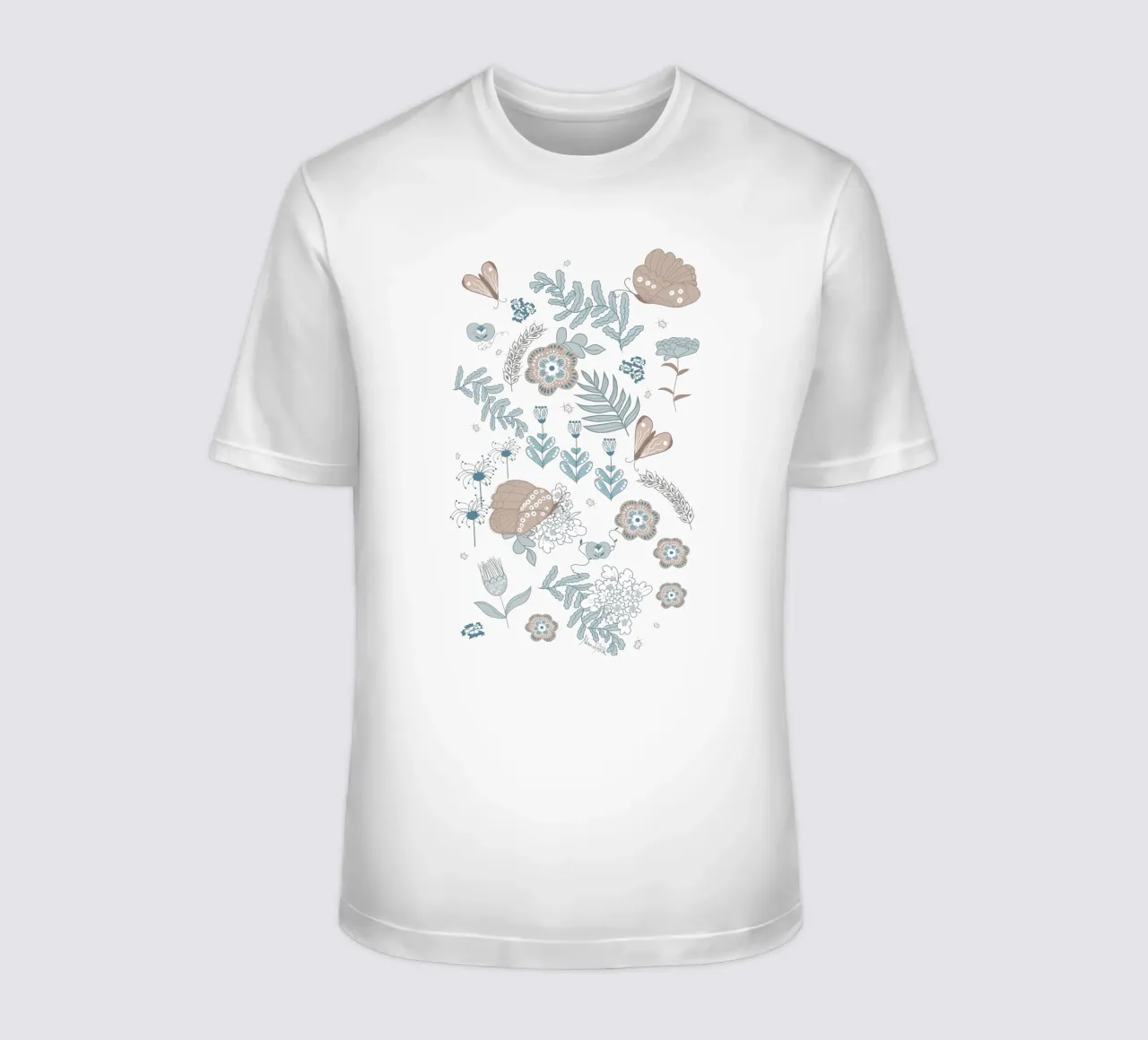 Busy life in the fields t-shirt da Mandalla Pattern