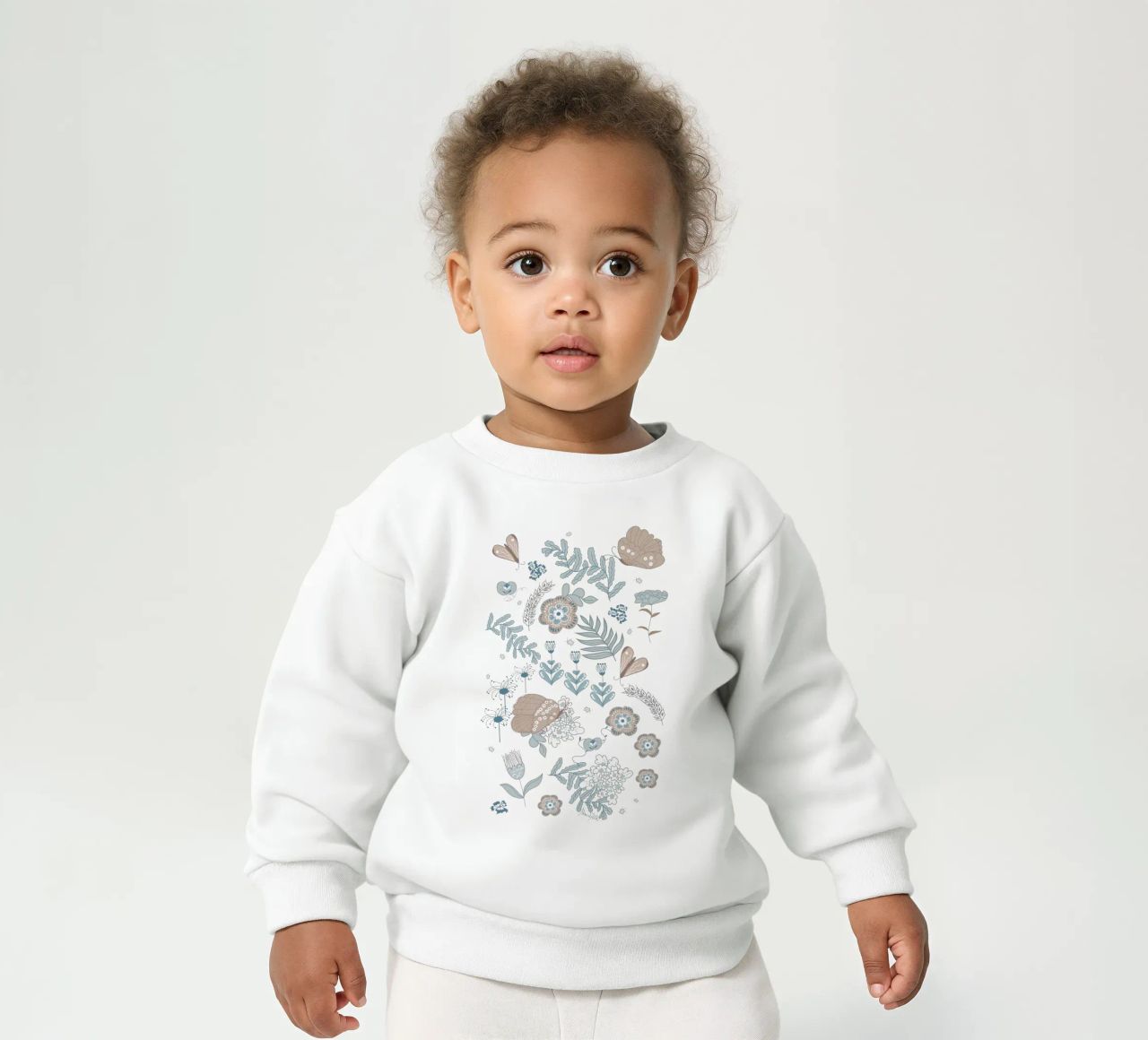 Busy life in the fields felpa neonato da Mandalla Pattern