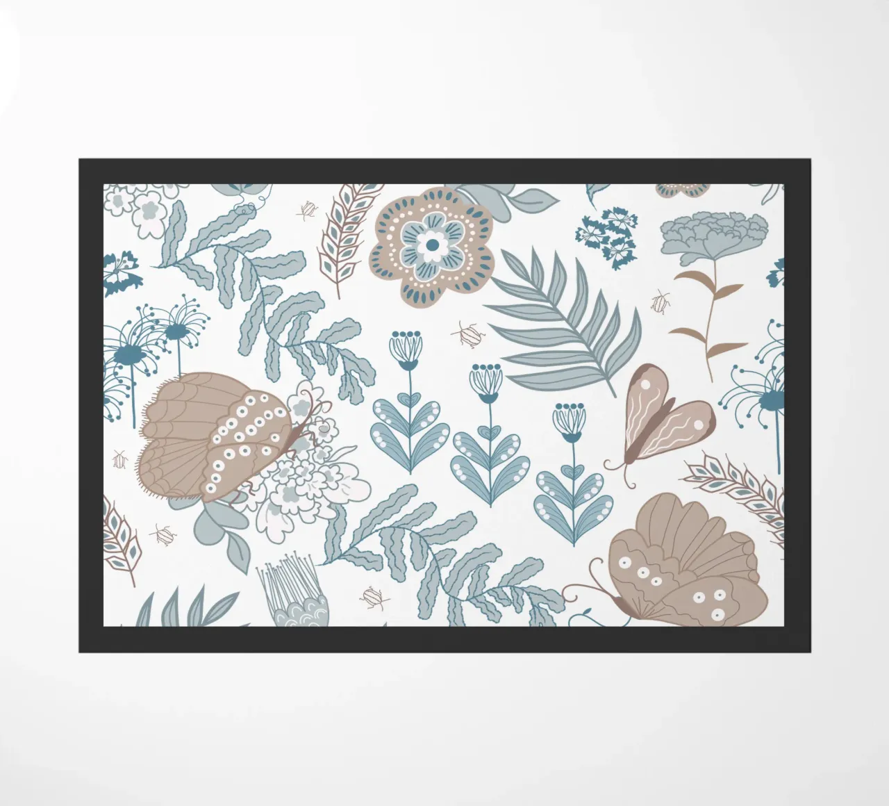 Busy life in the fields zerbino da Mandalla Pattern