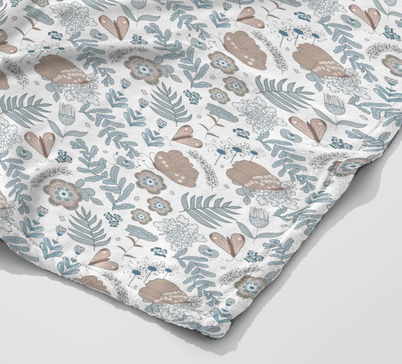 Busy life in the fields coperta in pile da Mandalla Pattern