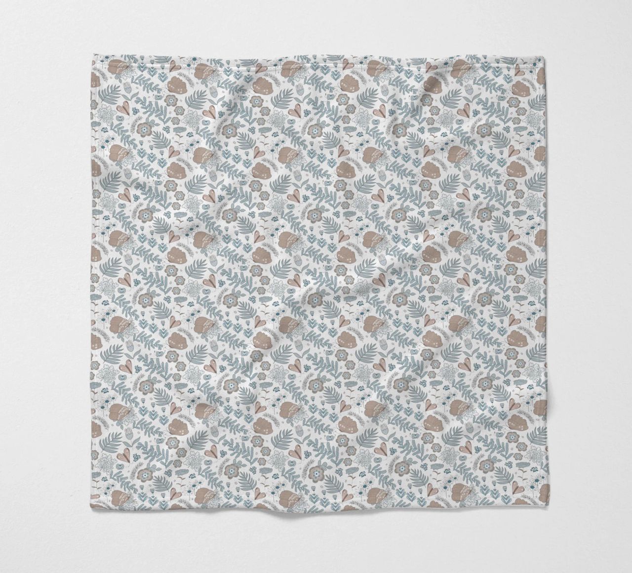 Busy life in the fields coperta in pile da Mandalla Pattern