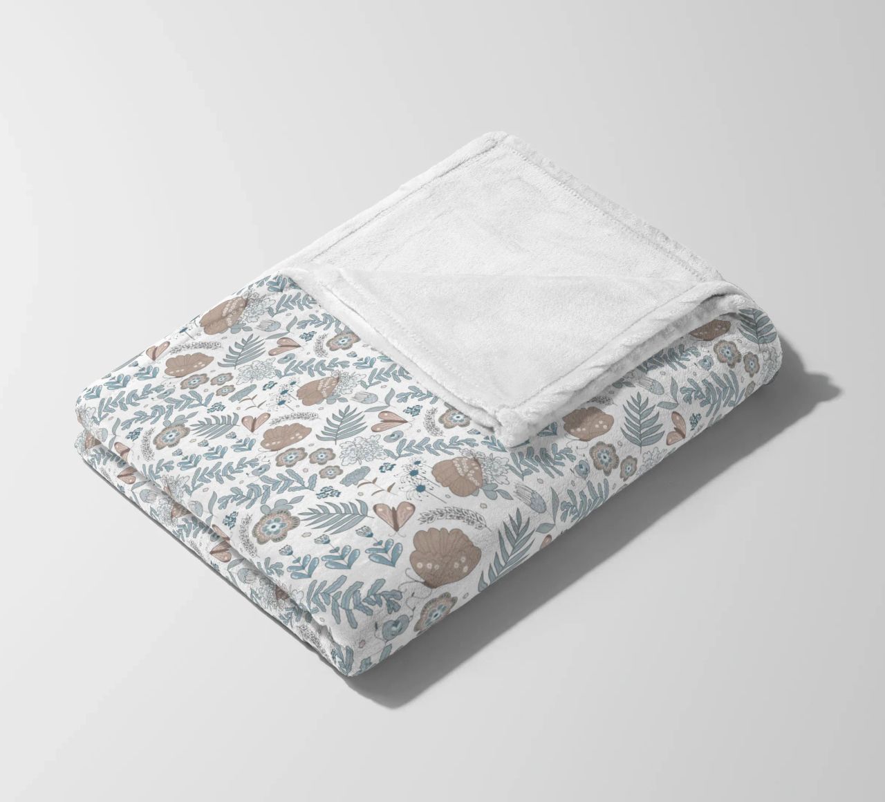 Busy life in the fields coperta in pile da Mandalla Pattern