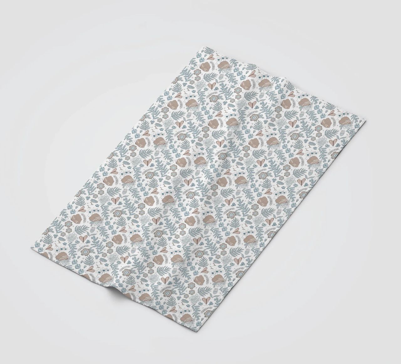 Busy life in the fields coperta in pile da Mandalla Pattern
