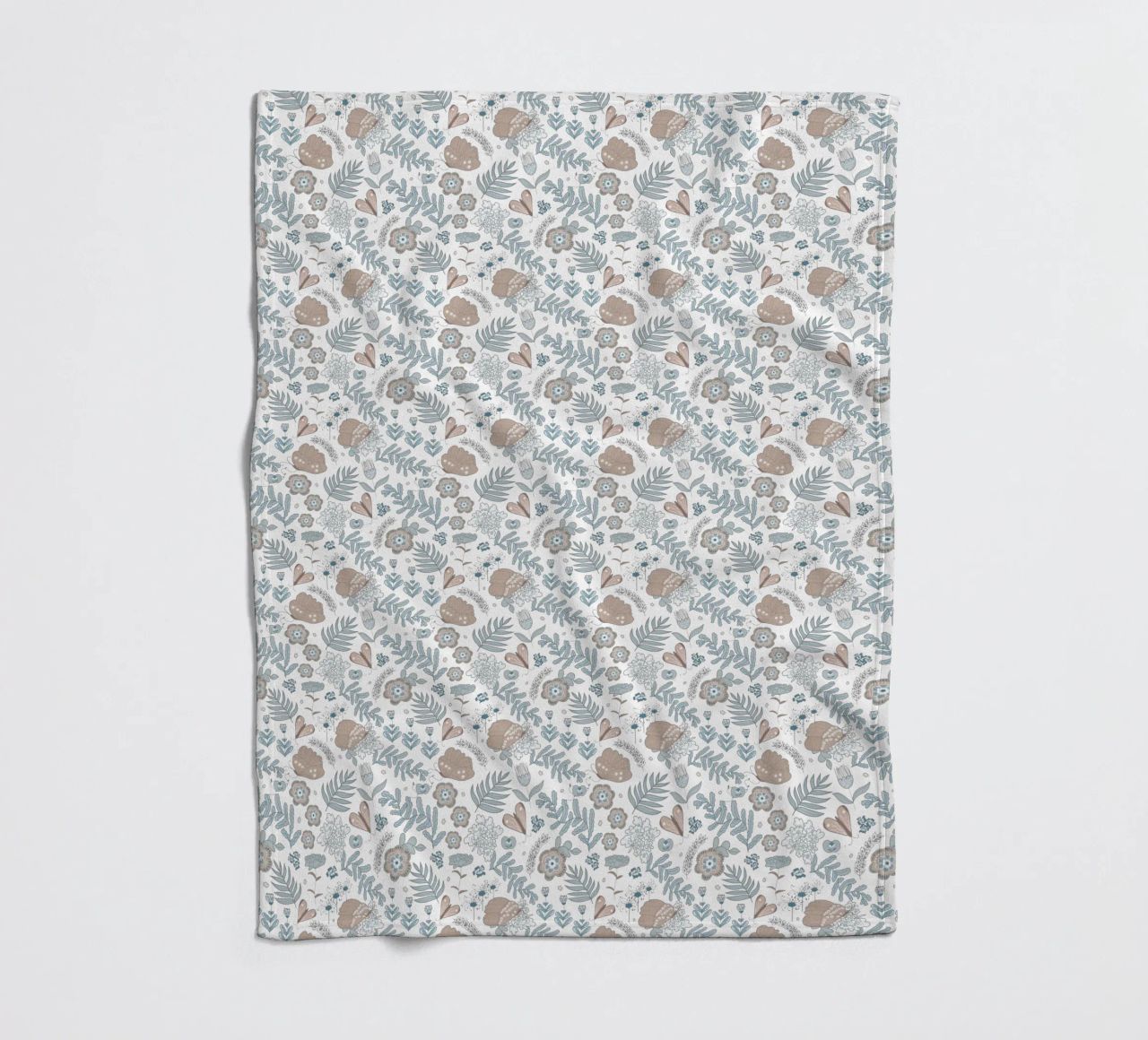 Busy life in the fields coperta in pile da Mandalla Pattern