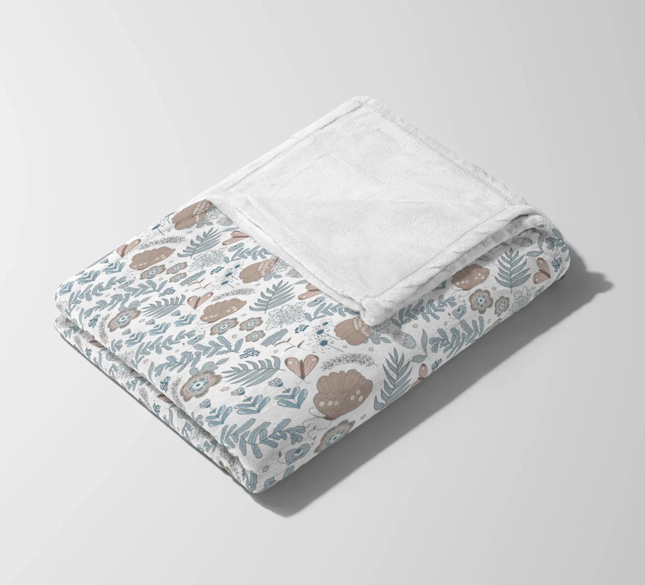 Busy life in the fields coperta in pile da Mandalla Pattern