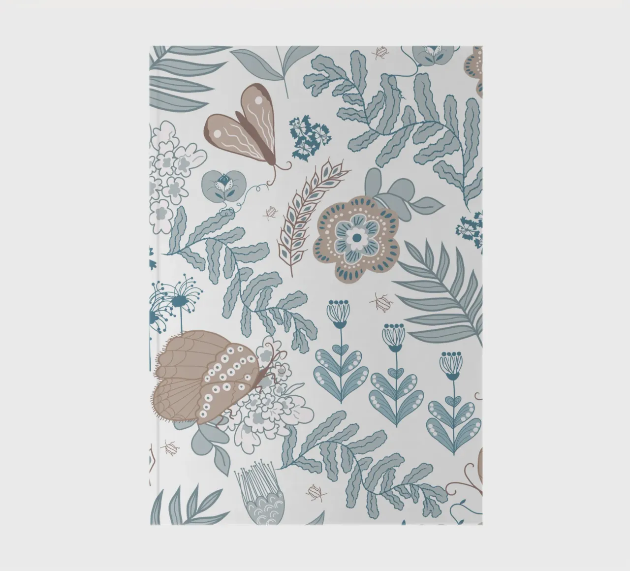 Busy life in the fields notebook by Mandalla Pattern