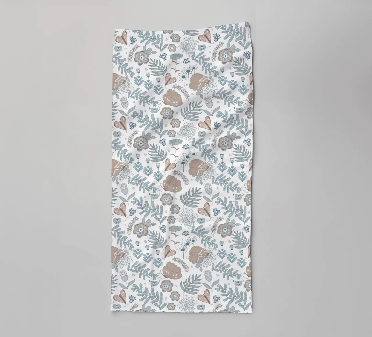 Busy life in the fields asciugamano da bagno da Mandalla Pattern