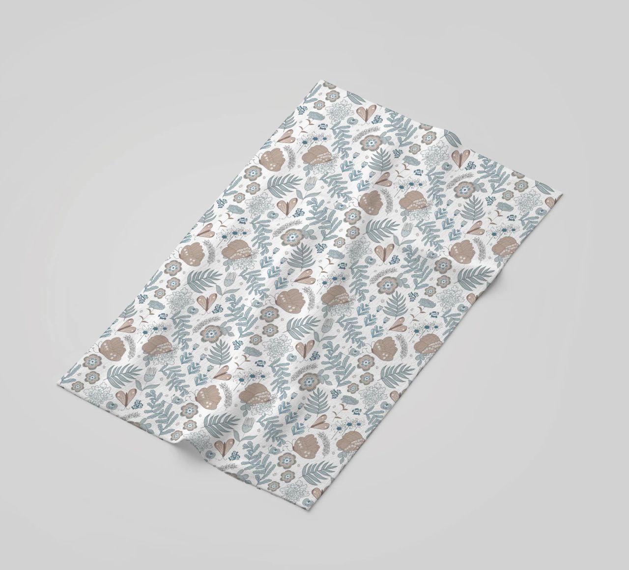 Busy life in the fields telo mare da Mandalla Pattern