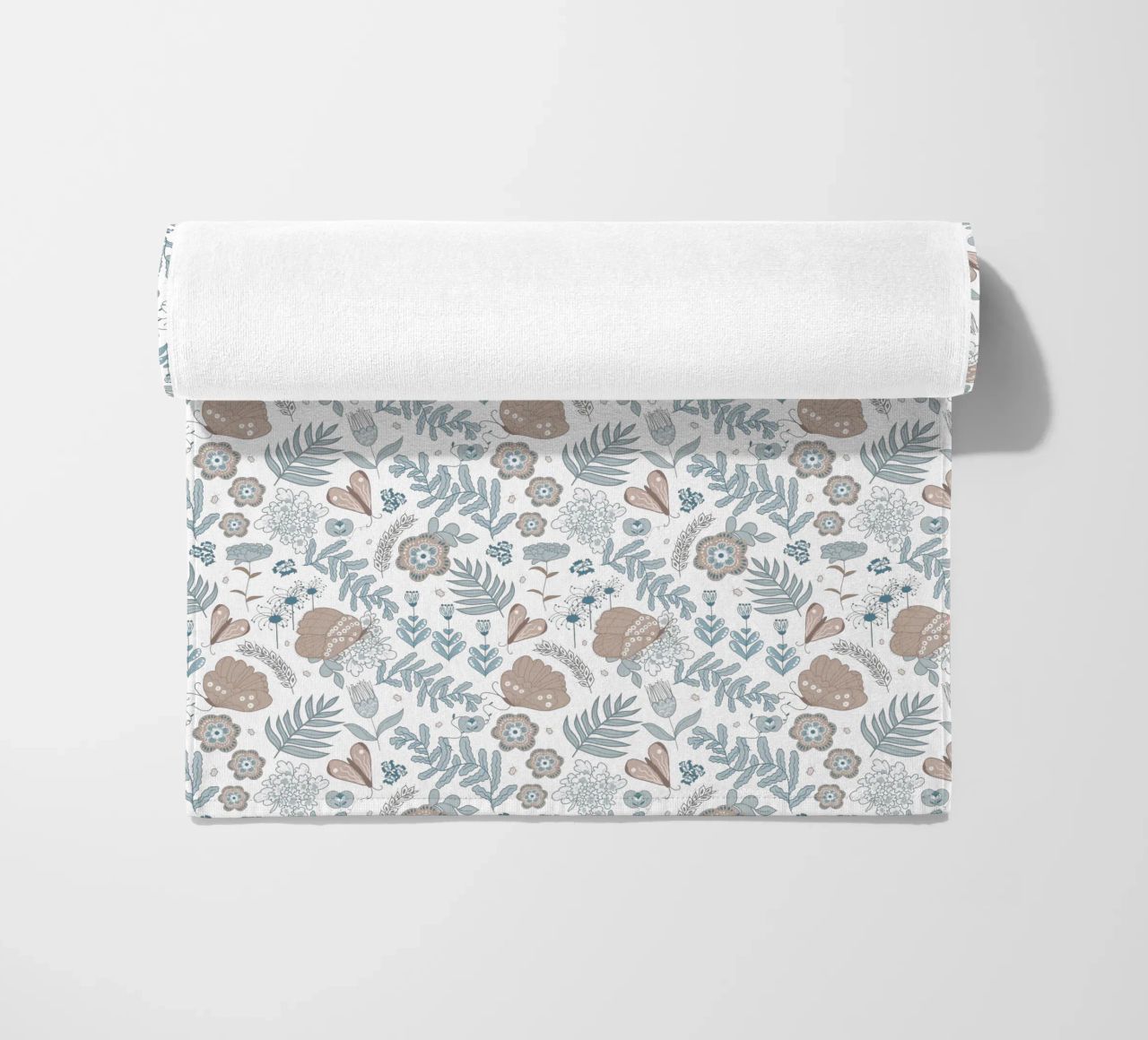 Busy life in the fields telo mare da Mandalla Pattern