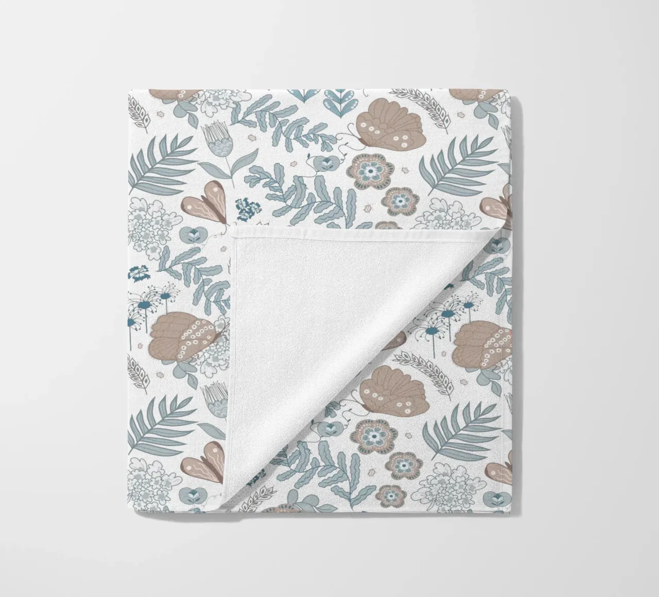 Busy life in the fields telo mare da Mandalla Pattern