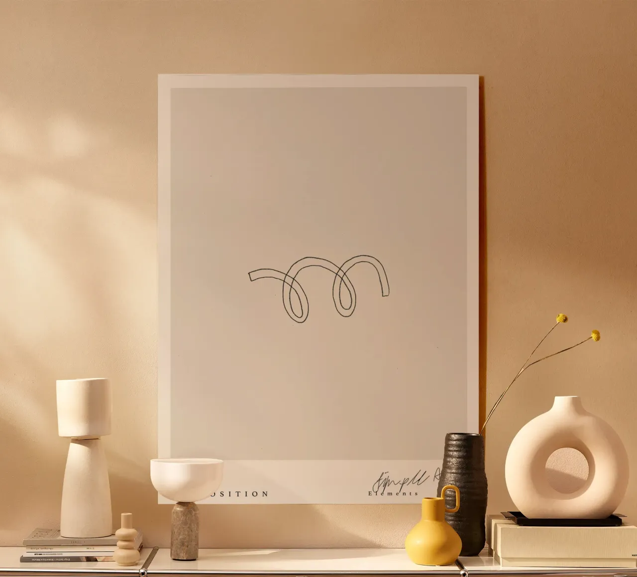 Simple Art Line No 1 plexiglass da treechild