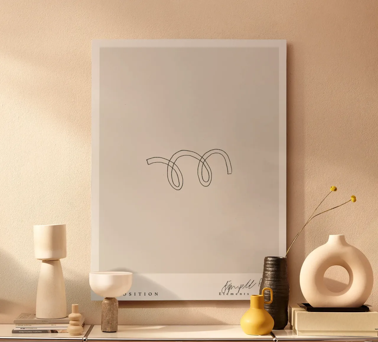 Simple Art Line No 1 pannello forex da treechild