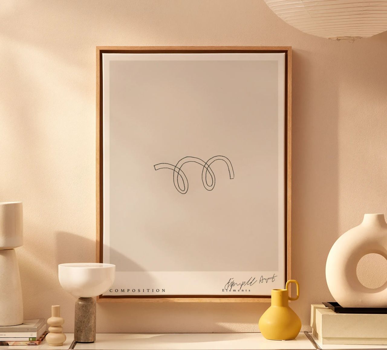 Simple Art Line No 1 canvas by treechild