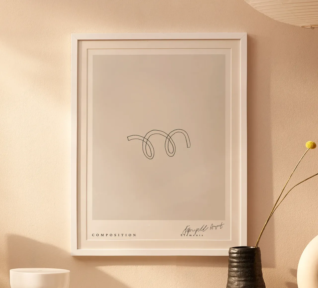 Simple Art Line No 1 carta hahnemühle da treechild