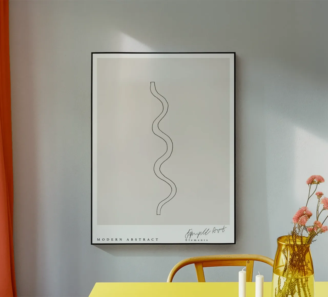 Simple Art Line No 2 plexiglass da treechild