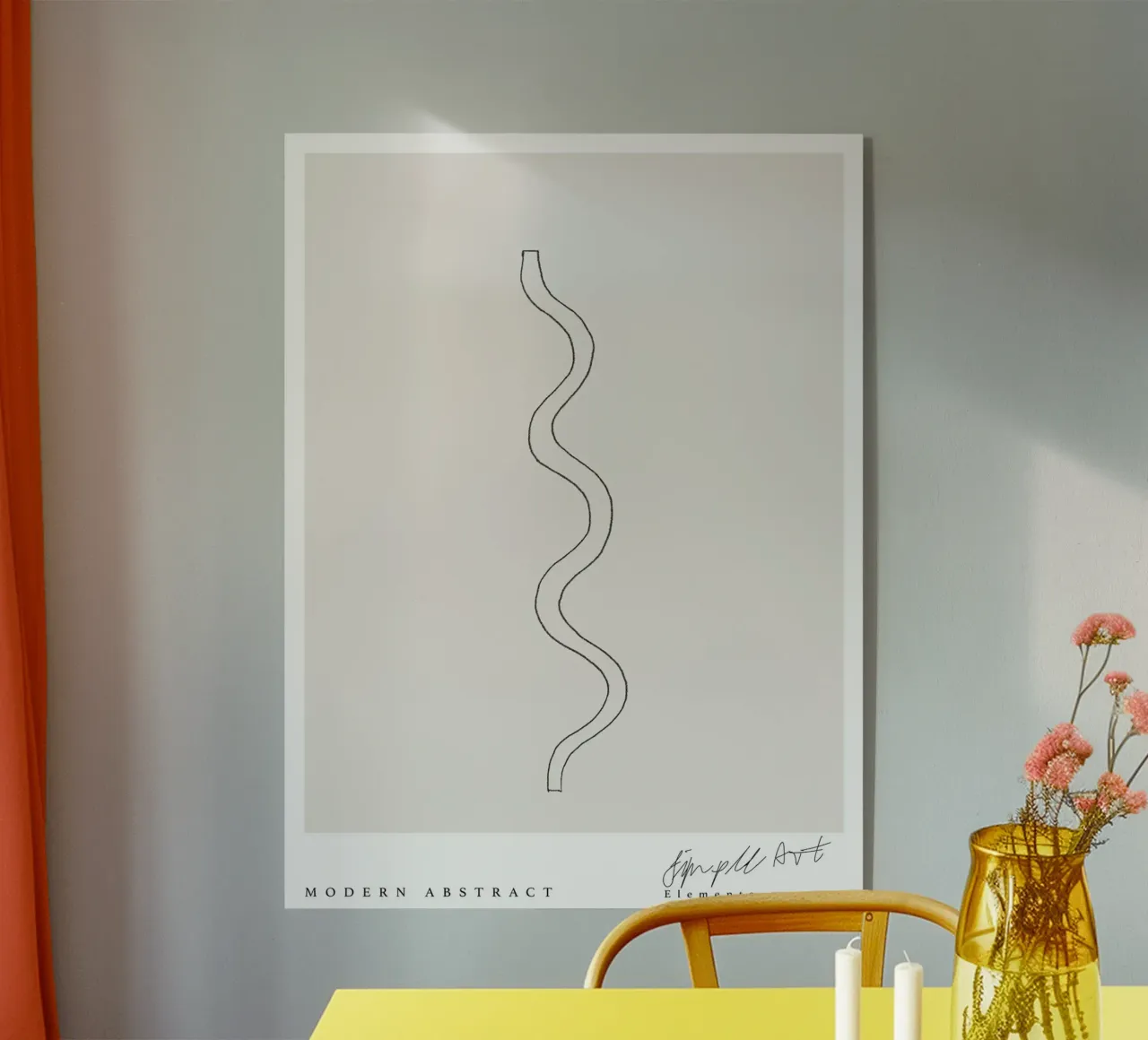 Simple Art Line No 2 plexiglass da treechild