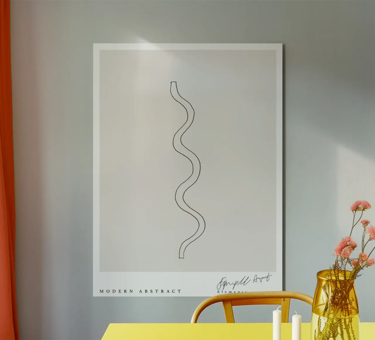 Simple Art Line No 2 pannello forex da treechild
